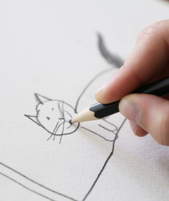 Tužky grafitové - sada 5ks (1 x 2H, 2 x HB, 2 x 2B)