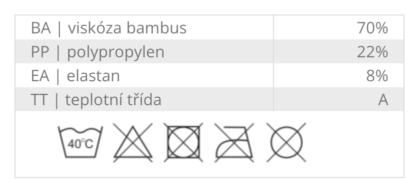 Ponožky Brooke fuxia VOXX BAMBUS