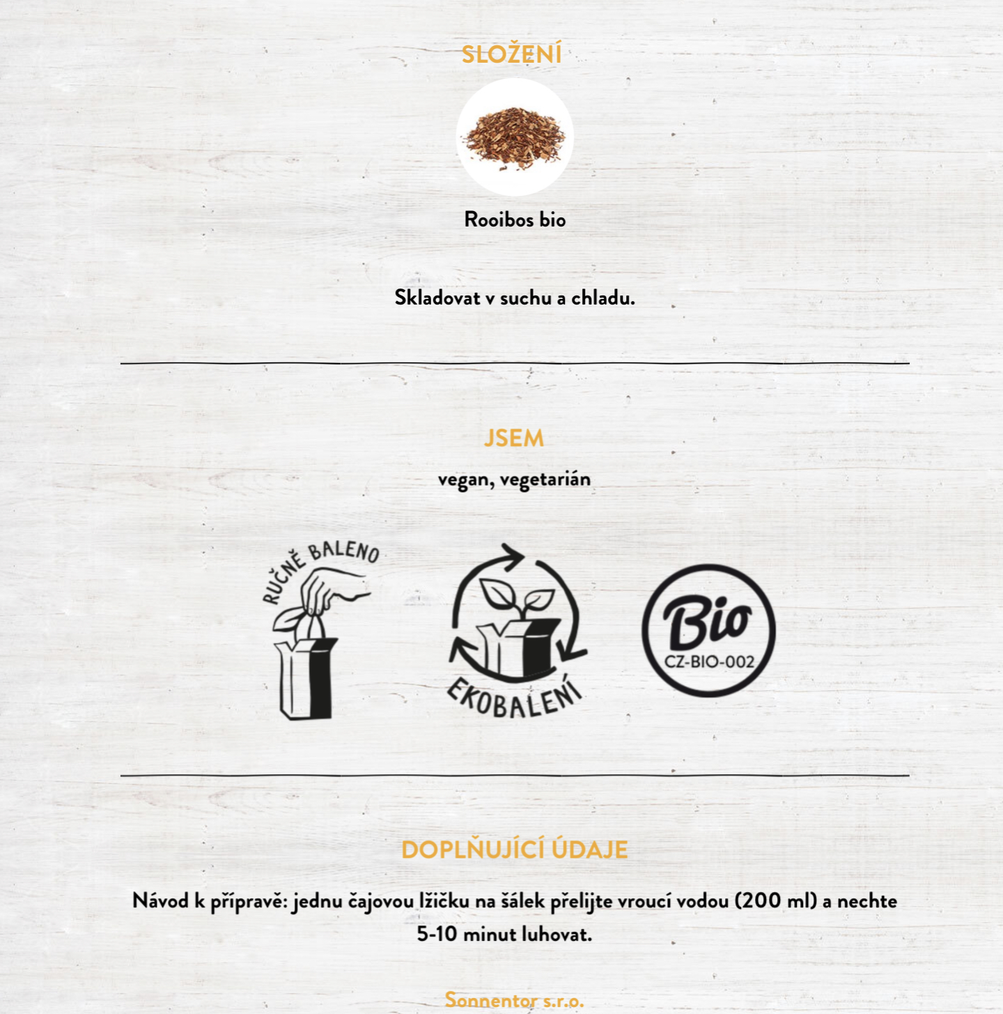 Rooibos natur sypaný 100g BIO