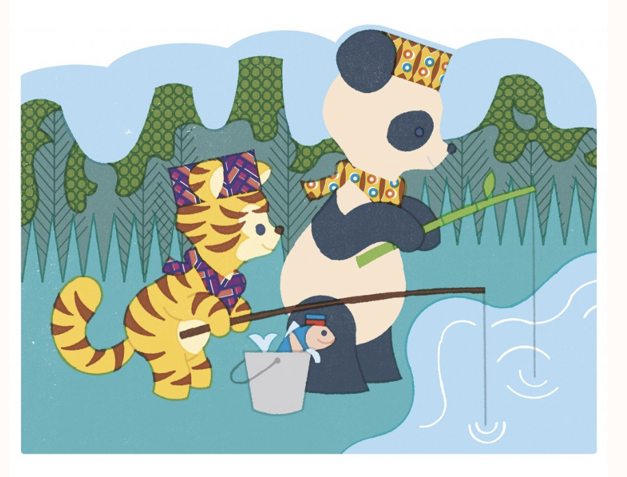 Vodní omalovánky - Zvířecí kratochvíle