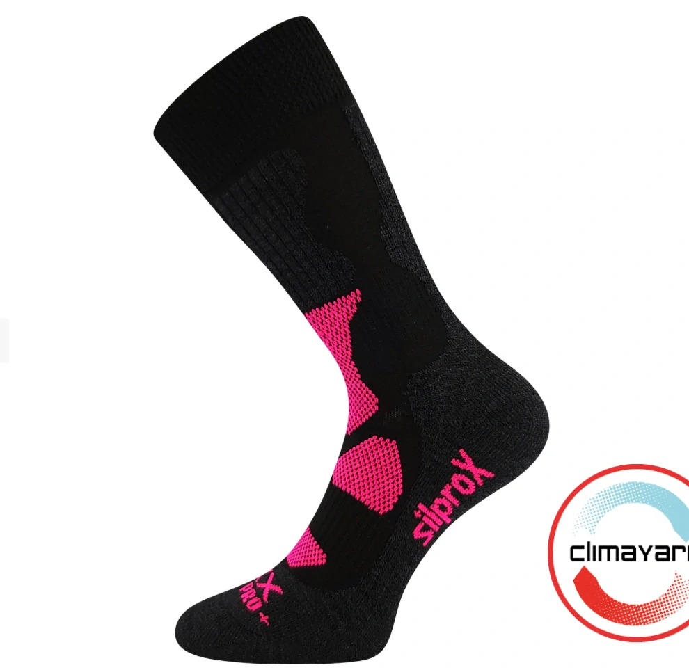 Ponožky merino 45% thermo sportovní ETREX zima se stříbrem