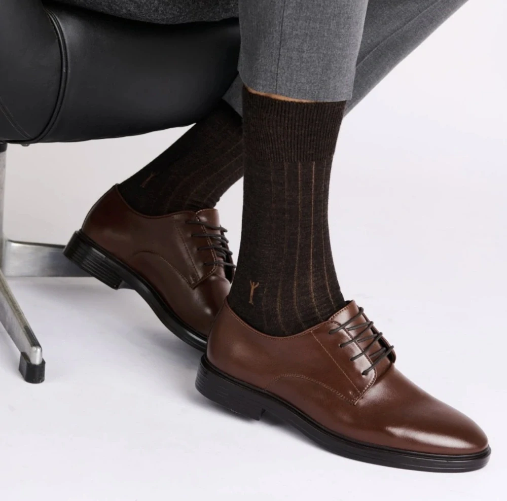 Northman 60%merina DINO 4ks - hnědá