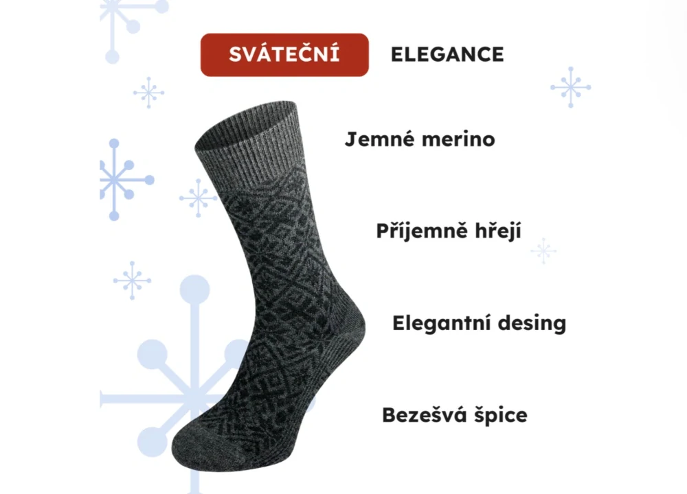 Fauske 65% Merino 2-pack tmavě šedá silnější
