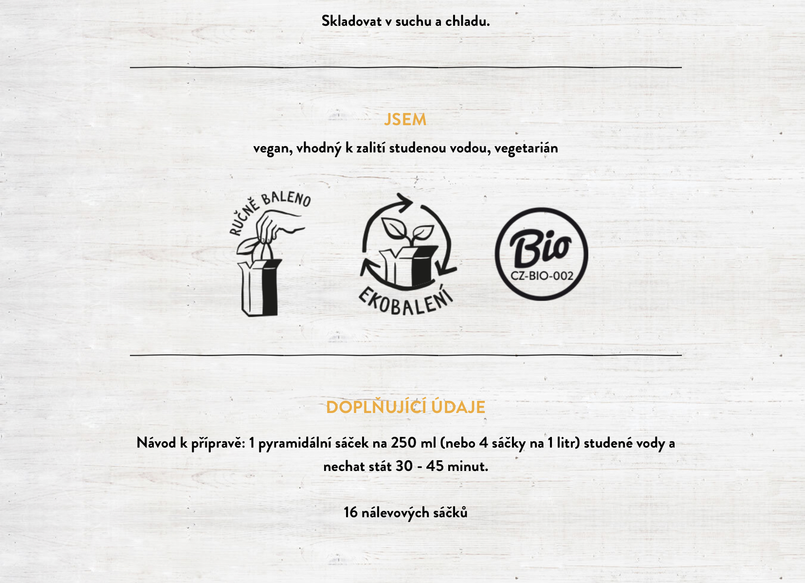 Ledový čaj - pomeranč/bazalka BIO 40g