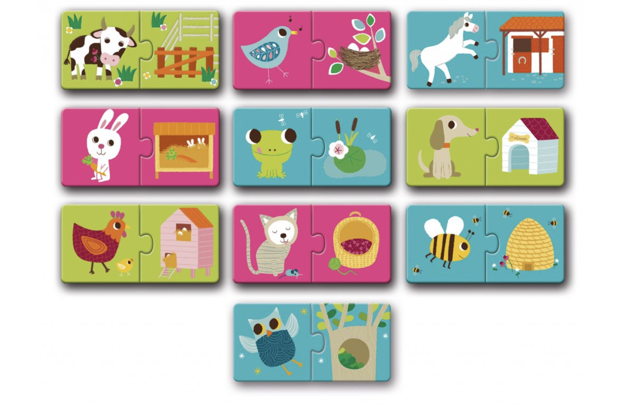 Puzzle duo Pelíšky  