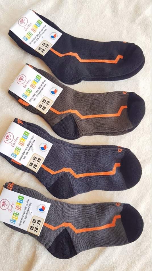 Surtex DĚTSKÉ ZIMA 95%merino ponožky 
