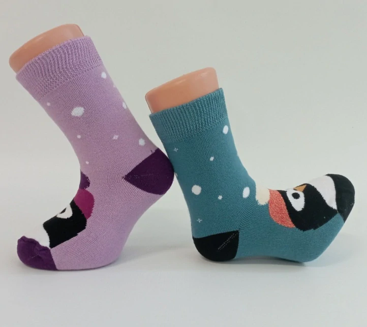 ZIMNÍ FROTÉ PONOŽKY PENGUIN