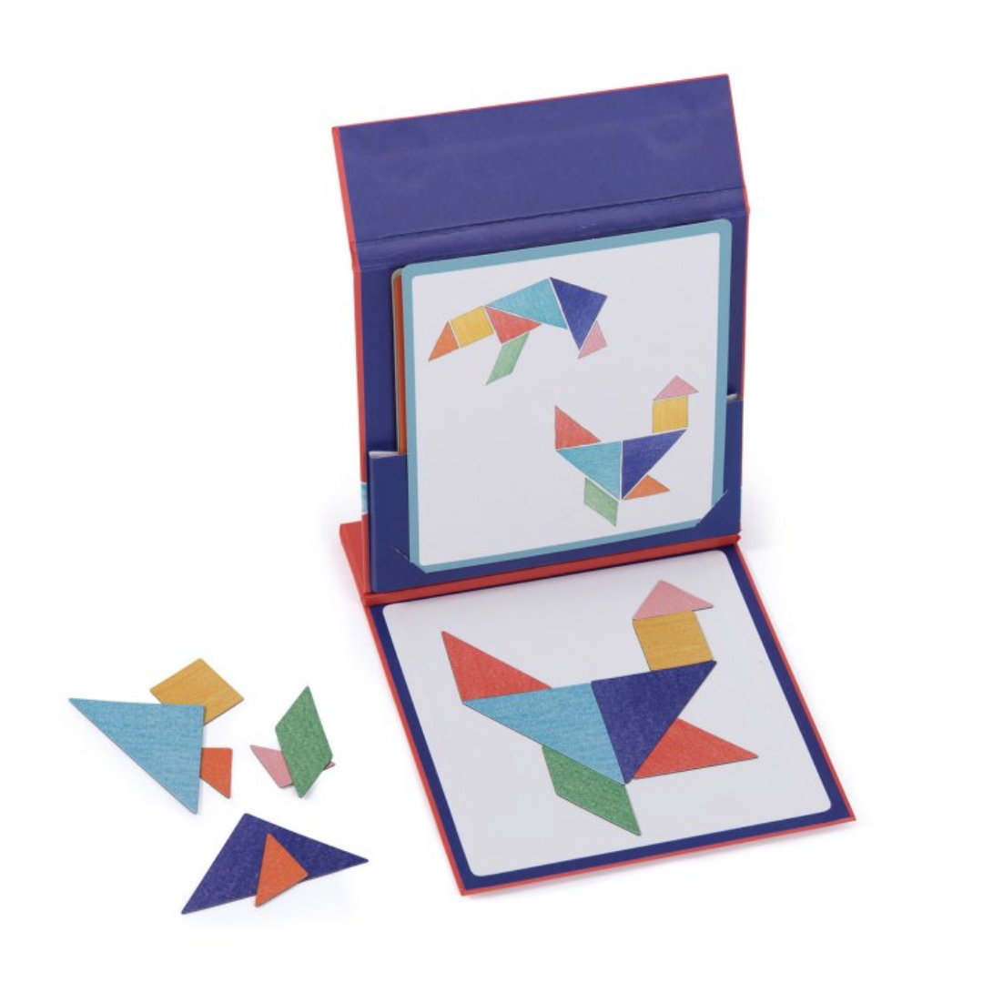 Magnetická hra Tvary a obrazce TANGRAM