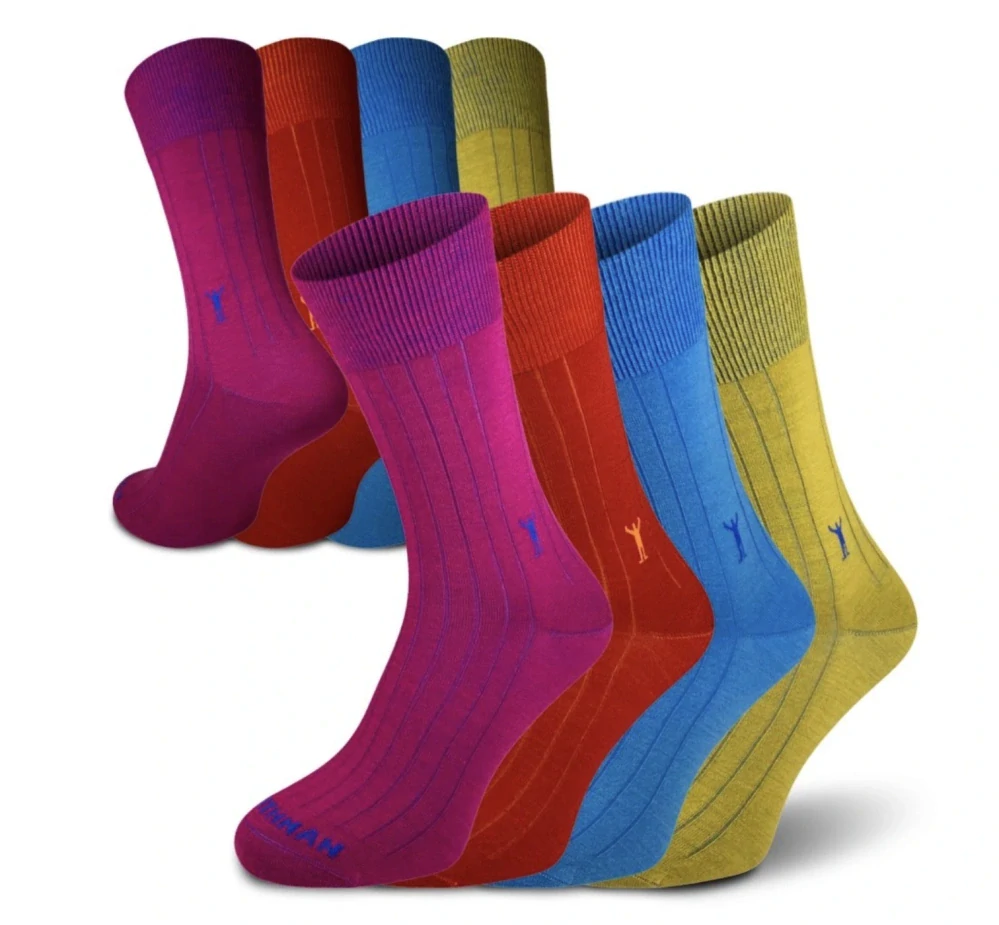 Northman 60%merina DINO 4ks - barevný mix