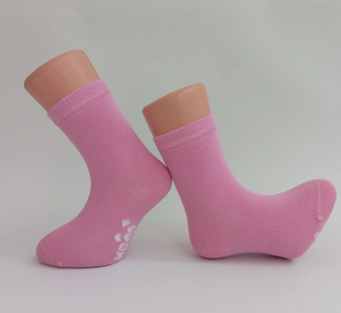 BOBIK bambusové ponožky jednobarevky  dětské