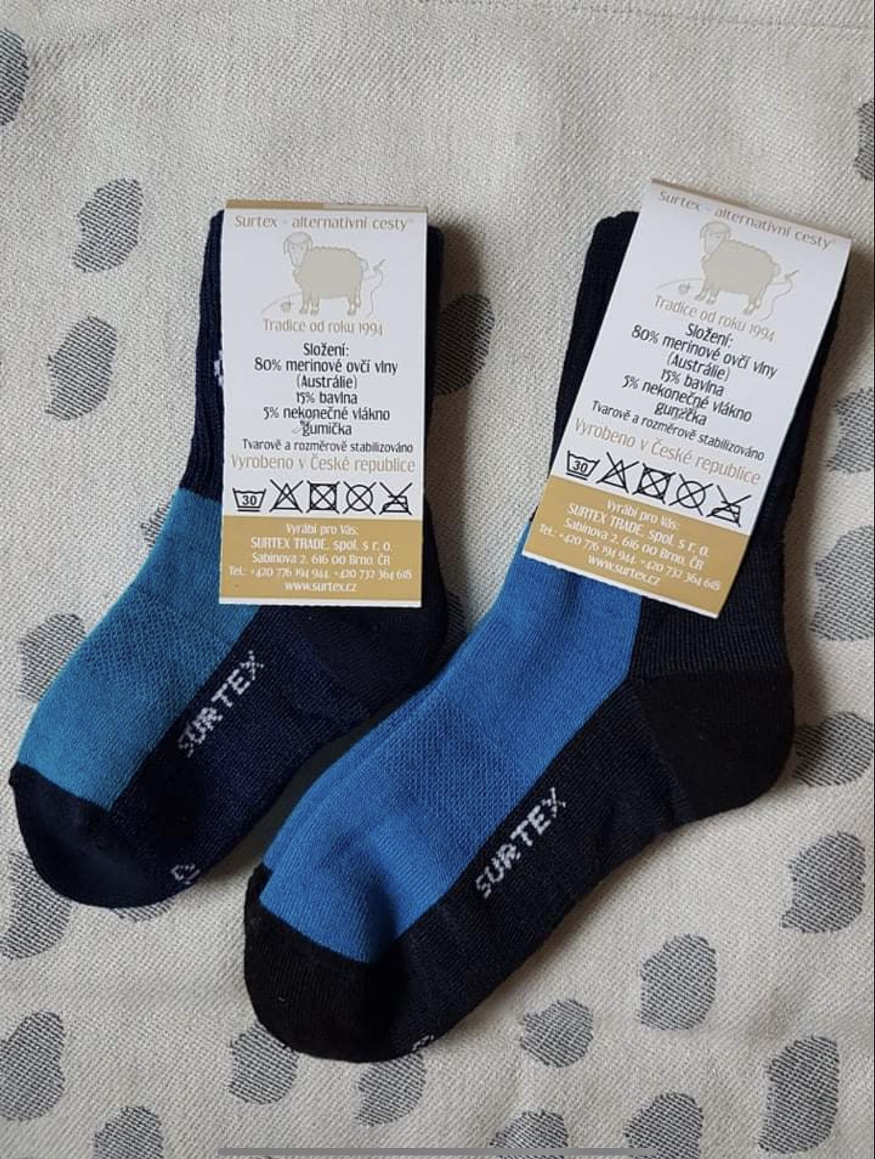 Surtex dětské 80% zimní