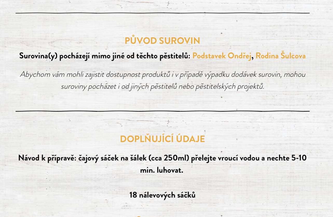Tady roste radost porcovaný BIO 27g