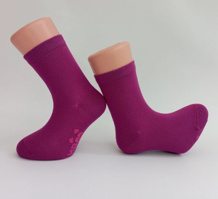 BOBIK bambusové ponožky jednobarevky  dětské