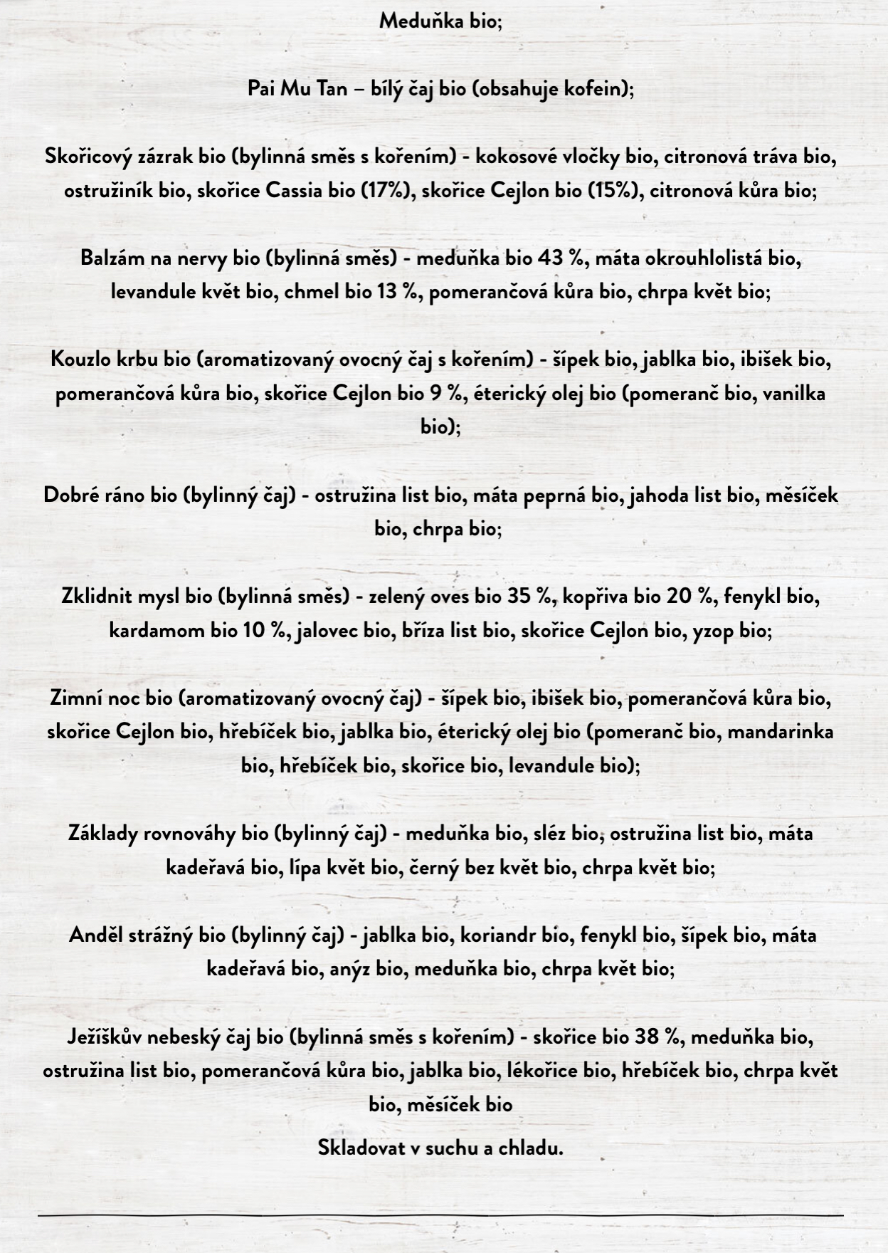 2. Adventní sada 24druhů BIO čajů 37,5g