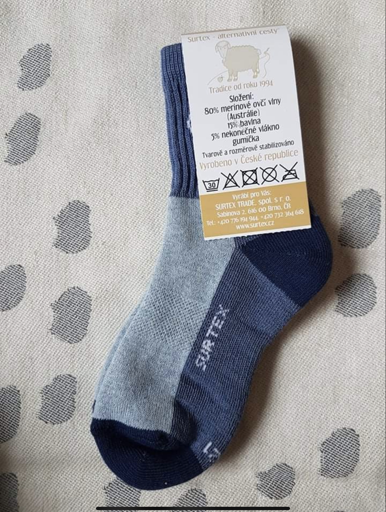 Surtex dětské 80% zimní