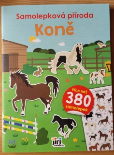 Koně - samolepková knížka 