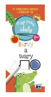 Moje první psaní - TVARY - v průhledném obalu s mazaci fixou