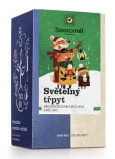 Světelný třpyt Aromatizovaná bylinná směs bio čaj porcovaný 27g