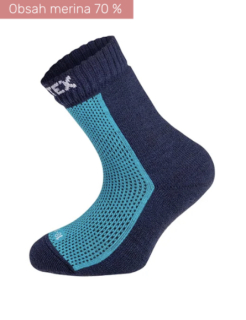 Surtex ponožky dětské jaro/podzim 70% merina