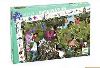 DJECO Vyhledávací puzzle Hrátky v zahradě