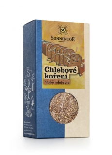 Chlebové koření hrubě mleté kořenící směs bio 45g