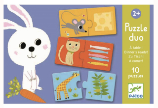 Puzzle duo - Co bude dnes k obědu?