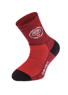 Merino ponožky SURTEX dětské - léto 70% merina volný lem