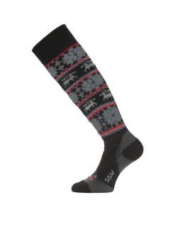 Lyžařské podkolenky 36%merino norsky vzor