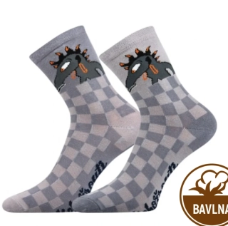 Ponožky dětské LICHOŽROUTI K s obrázkem KUDLY