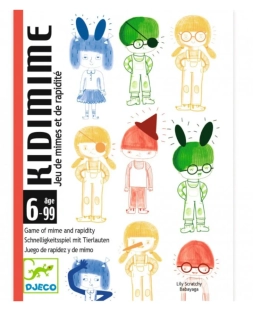 Kidimime hra - karty