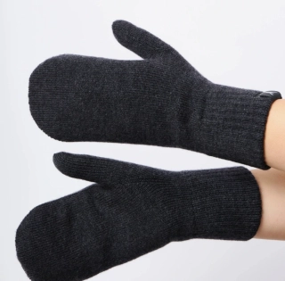 Palčáky dospělé rukavice Baldur 98% Merino antracit