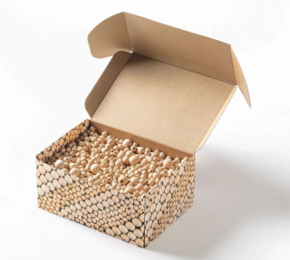 Dřevěné korálky (1 - 1,8 cm), 1kg, NATURAL