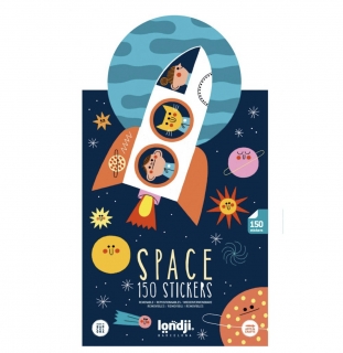 Samolepky snímatelné - Vesmír 