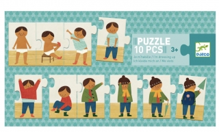 Puzzle trio - Oblékám se