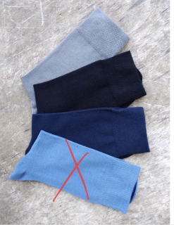 Bambusové ponožky tenké 42-47