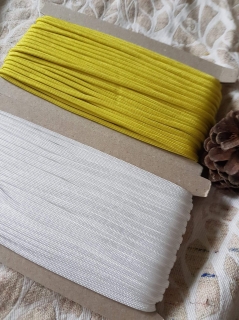 Paracord - bílá a žlutá