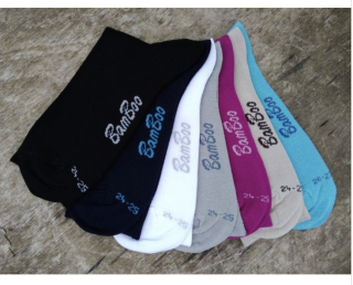 Bambusové ponožky tenké 37-41