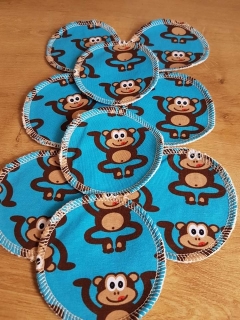 Odličovací pratelné tamponky - opičák 1ks