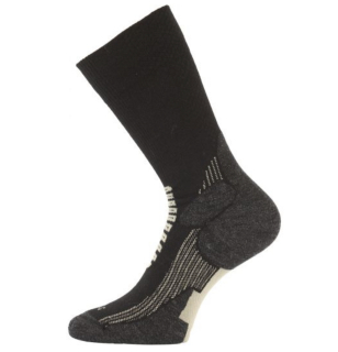 Lasting merino lyžařské ponožky SCA černé