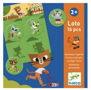 Loto zvířecí rodinky