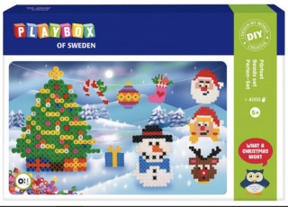 Zažehlovací korálky 4000ks - Vánoční