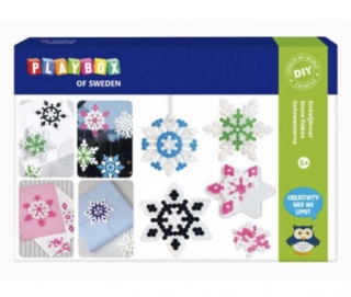 Zažehlovací korálky 4000ks - vločky