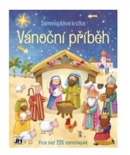 Vánoce - samolepková knížka