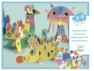 DJECO 3D zvířátka