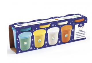 Barevná metalická modelína s odlesky