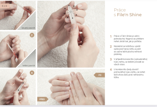 Leštička na nehty 9cm 