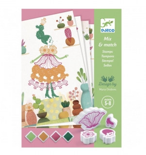 Sada razítek Květinová dívka