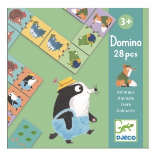 Domino Lesní zvířátka