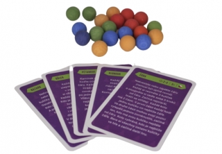 Hurá ven - rozšíření o 20 kuliček a 5 karet s návody.