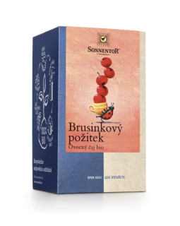Brusinkový požitek ovocný čaj BIO 50,4g